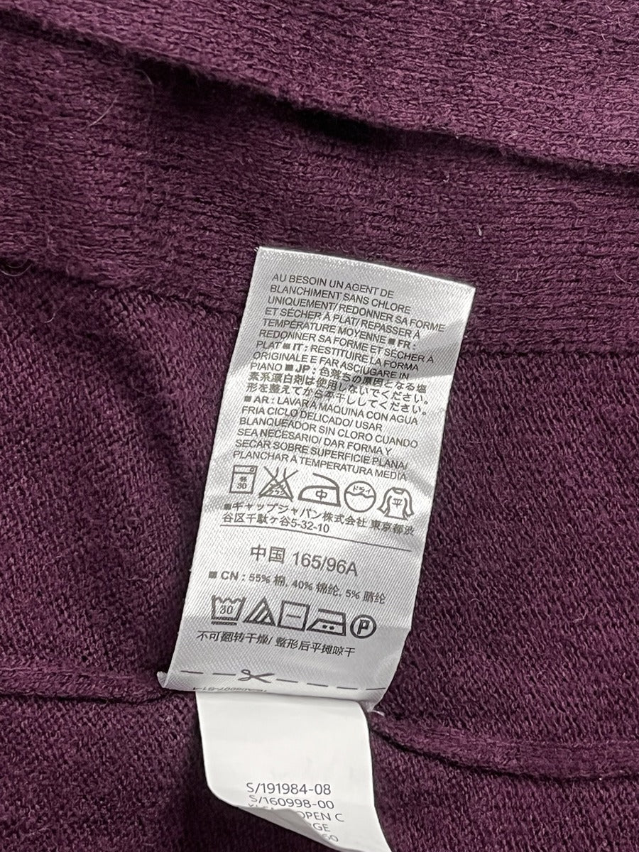 Etiqueta original de cuidados