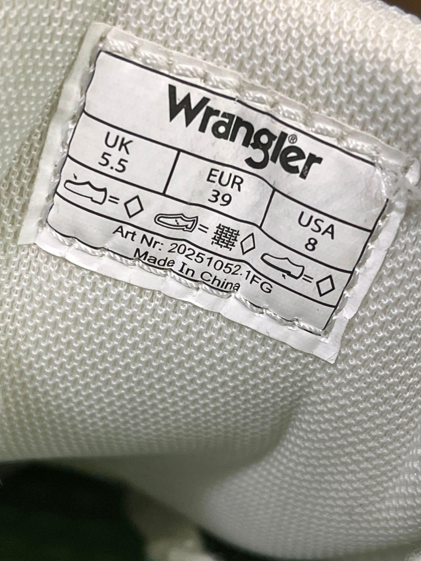 ZAPATILLAS WRANGLER · TALLA 39