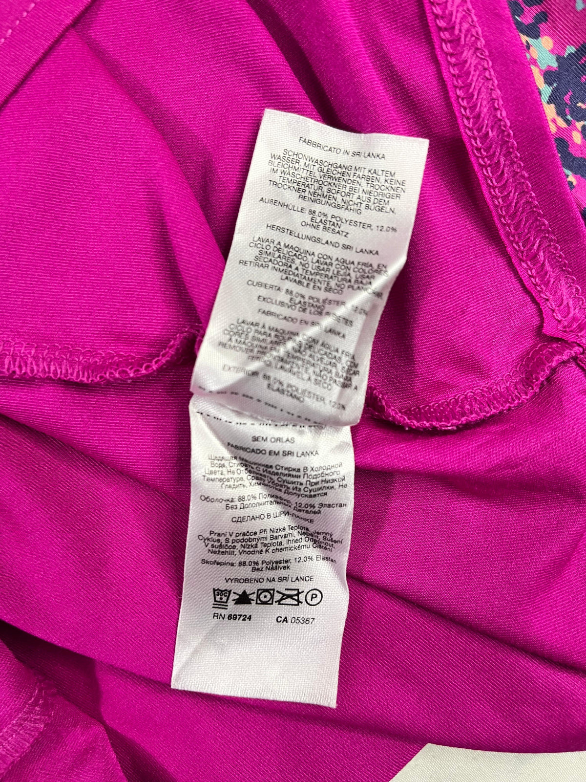 POLERA COLUMBIA OMNI-SHADE NIÑA TALLA L (14/16) ROSADA