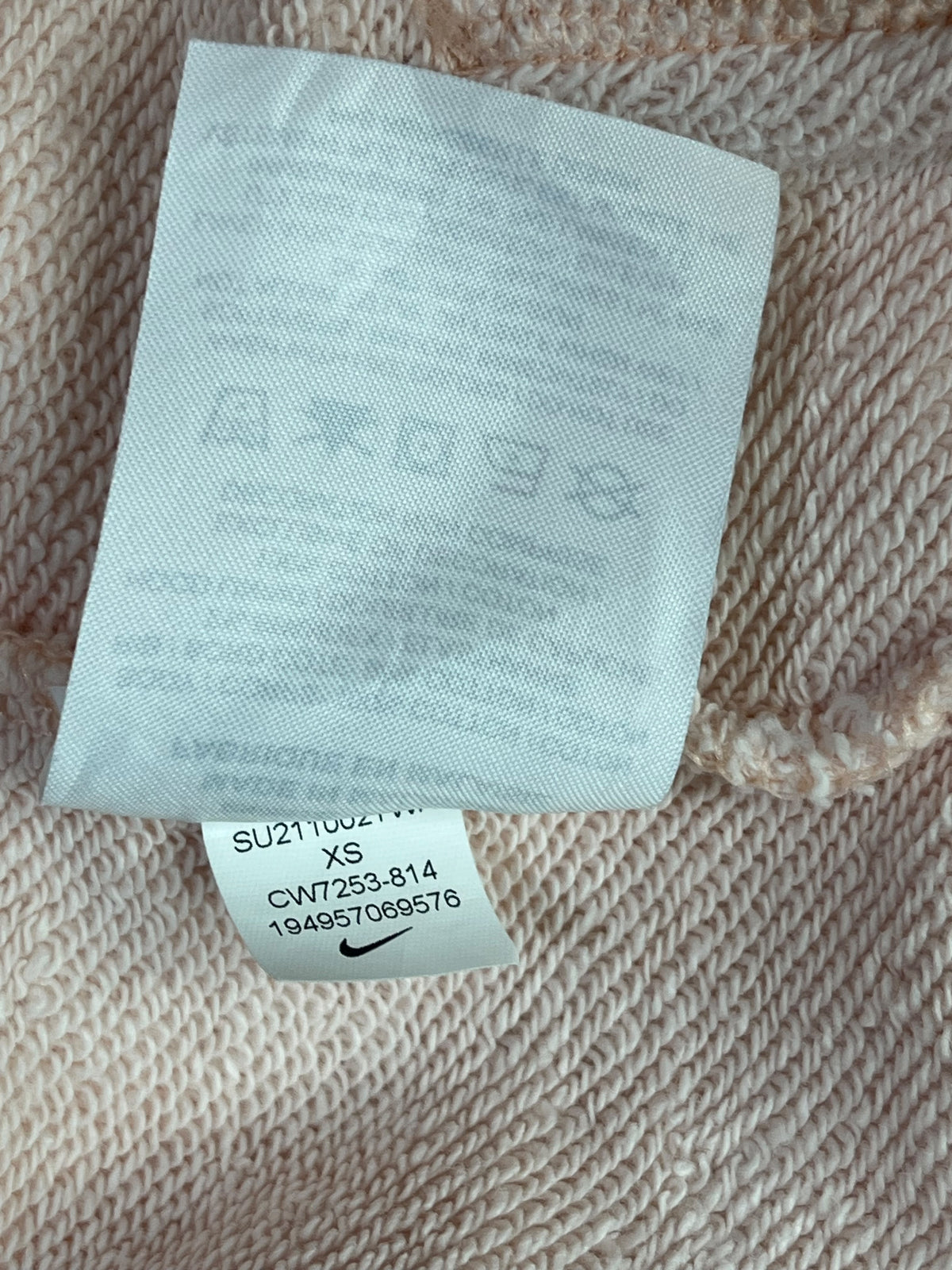 POLERÓN NIKE SB MUJER TALLA XS TIE DYE ROSADO