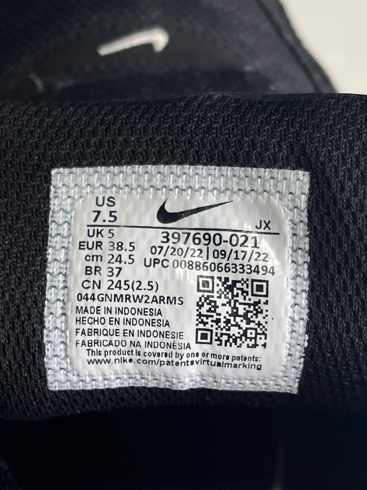 ZAPATILLAS NIKE AIR MAX MUJER · TALLA 38.5