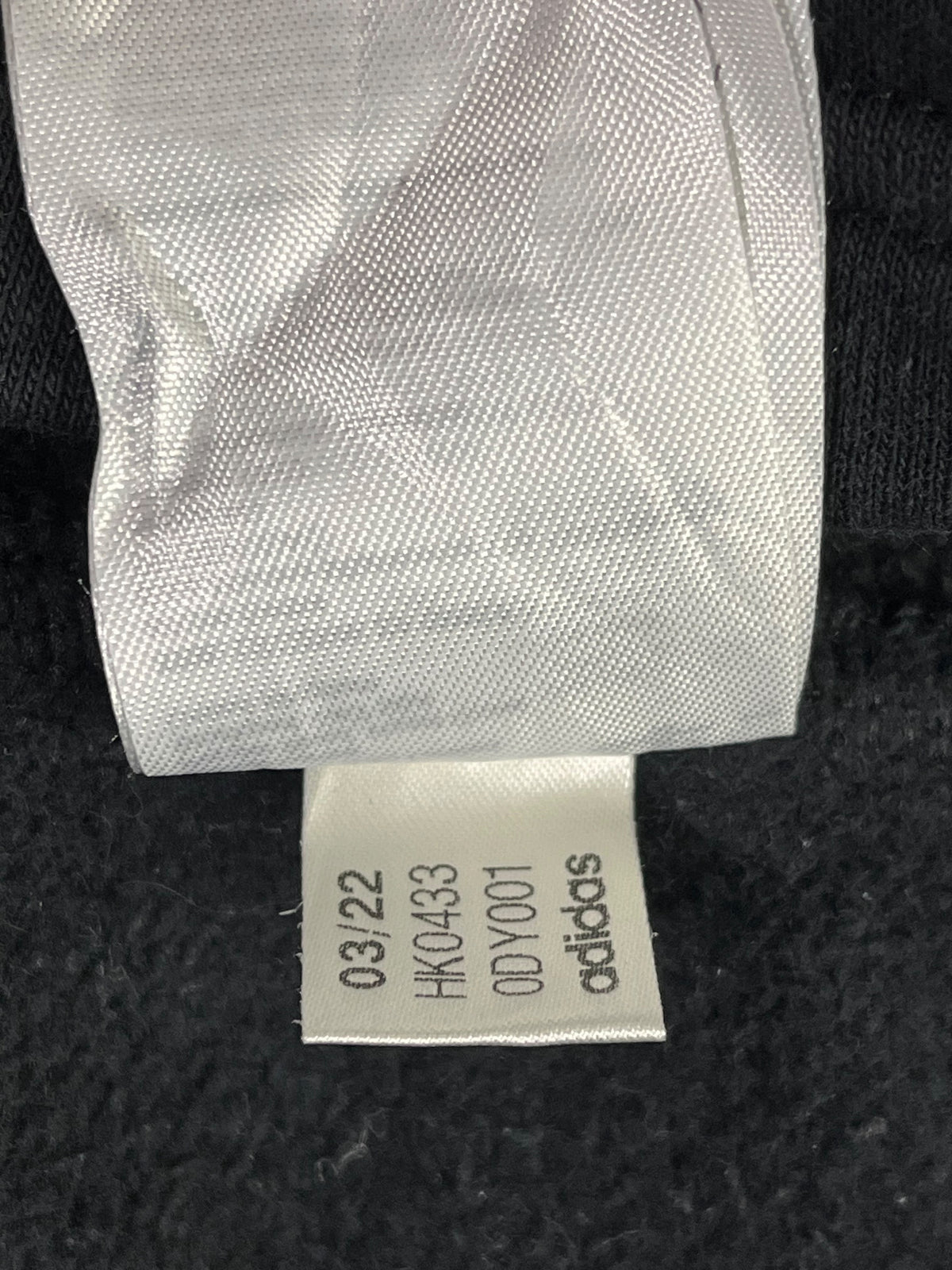 POLERÓN ADIDAS MUJER TALLA M OVERZISE NEGRO CON CAPUCHA