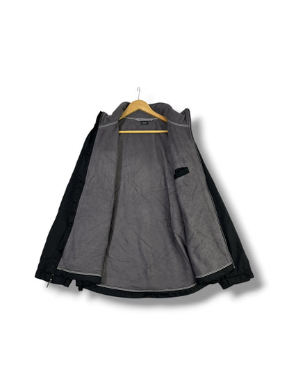 Forro polar interior gris de chaqueta Nike
