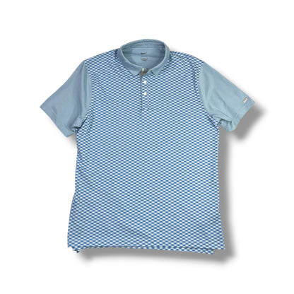Polera Nike Dri-FIT a cuadros vista frontal