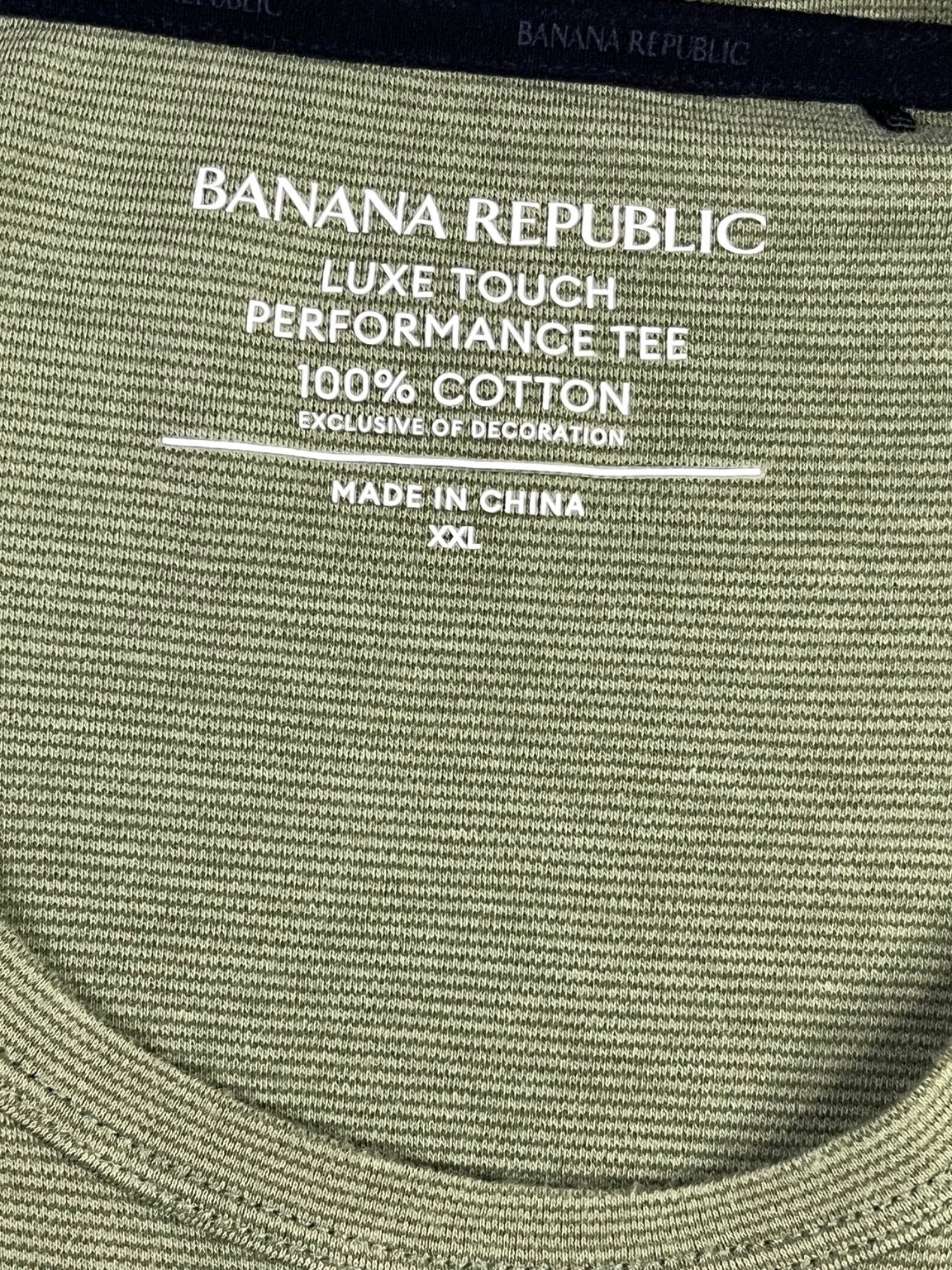 Etiqueta Banana Republic Luxe Touch, talla XXL