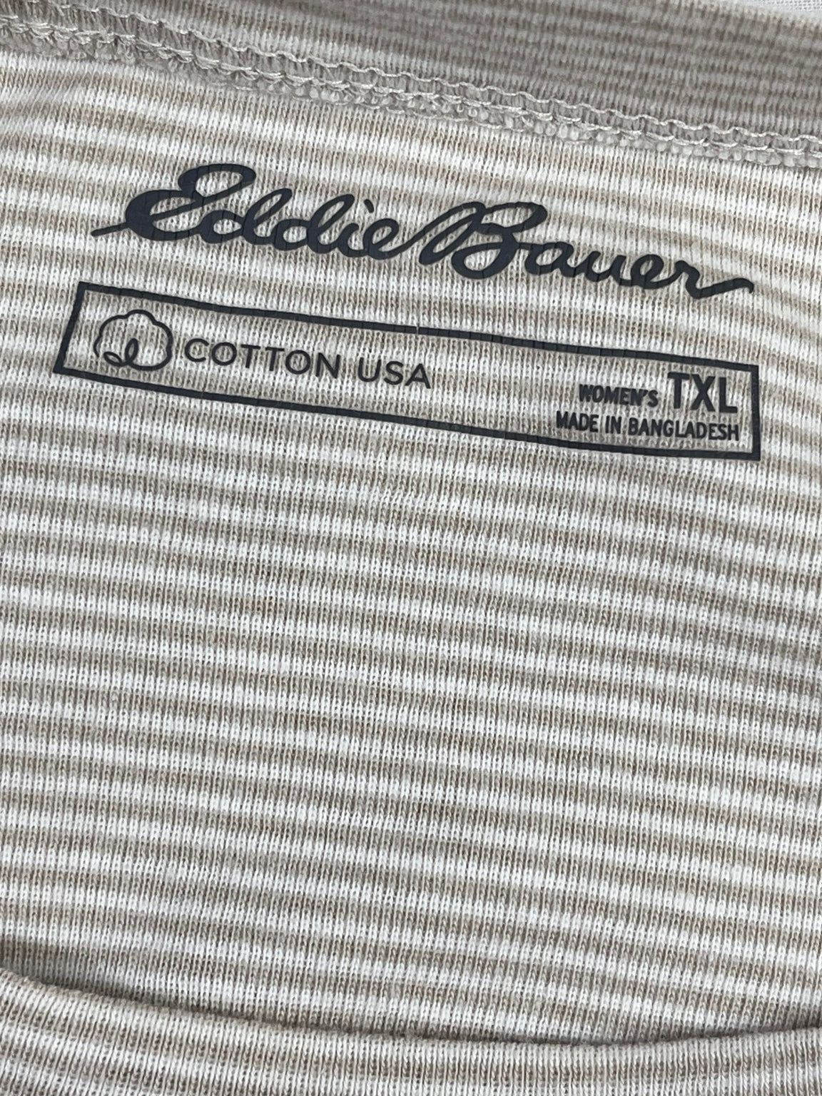 Etiqueta real Eddie Bauer talla TXL de mujer