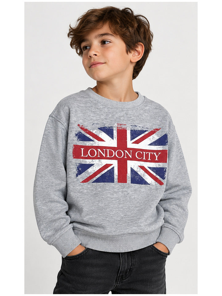 Imagen referencial con modelo niño, Zara Boys London City