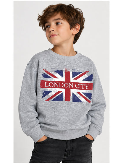 Imagen referencial con modelo niño, Zara Boys London City