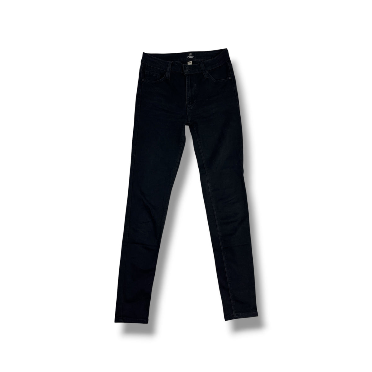 Fotografía original jeans JustBlack negro talla 24 vista frontal