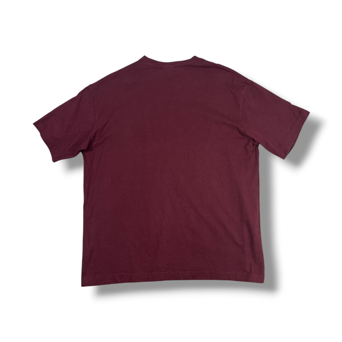 Polera H&M burdeo espalda original