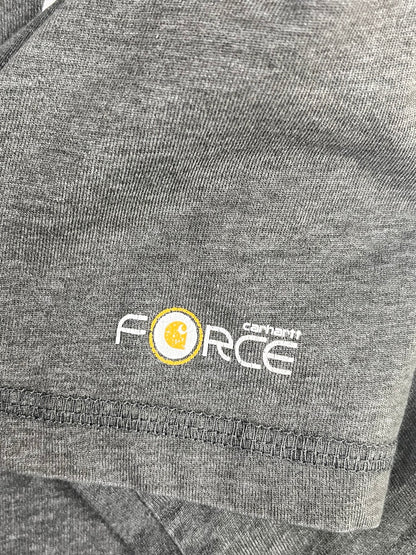 Detalle logo Force en la manga
