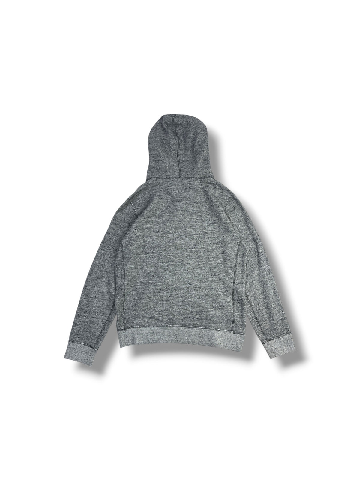 Espalda del polerón Abercrombie & Fitch gris