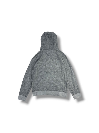 Espalda del polerón Abercrombie & Fitch gris