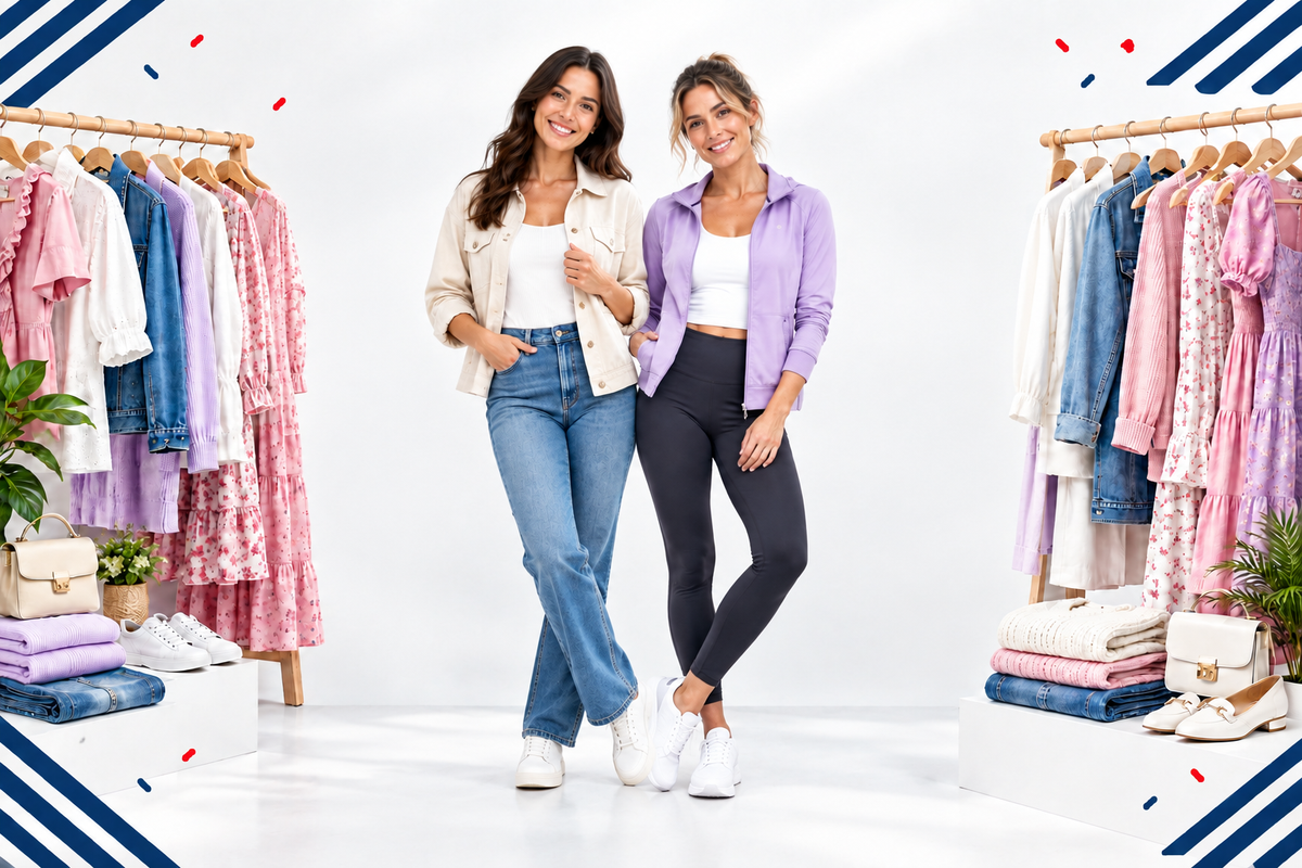 Banner de colección Mujer con ambas mujeres al centro