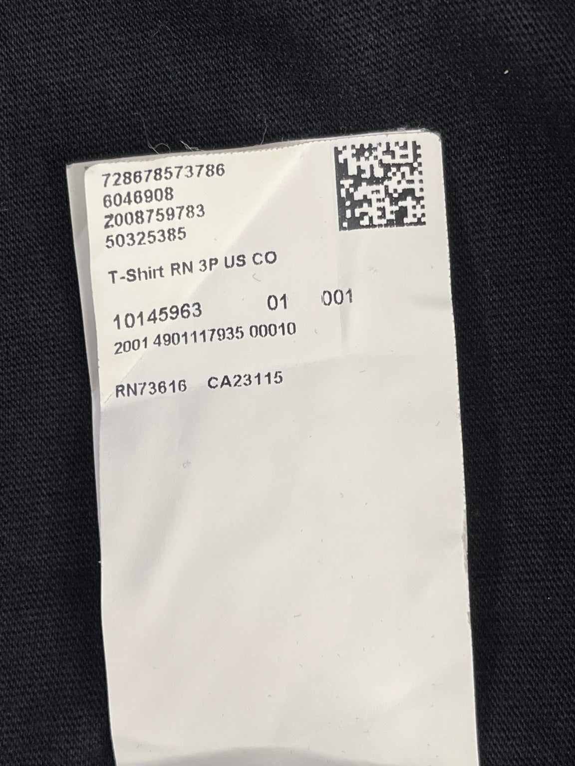 Código identificación original BOSS