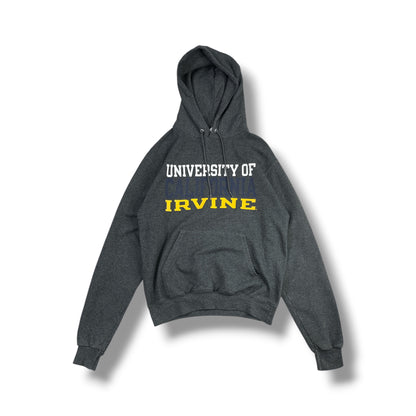 Vista frontal polerón Champion Irvine talla S gris
