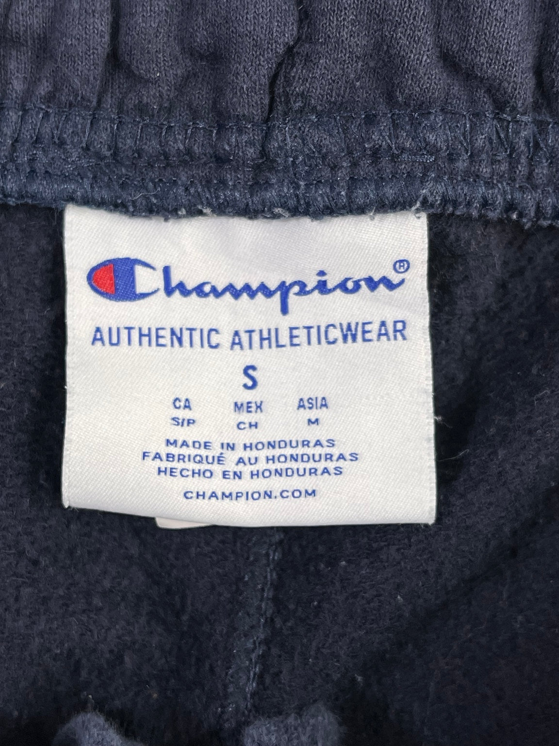 Etiqueta original Champion talla S