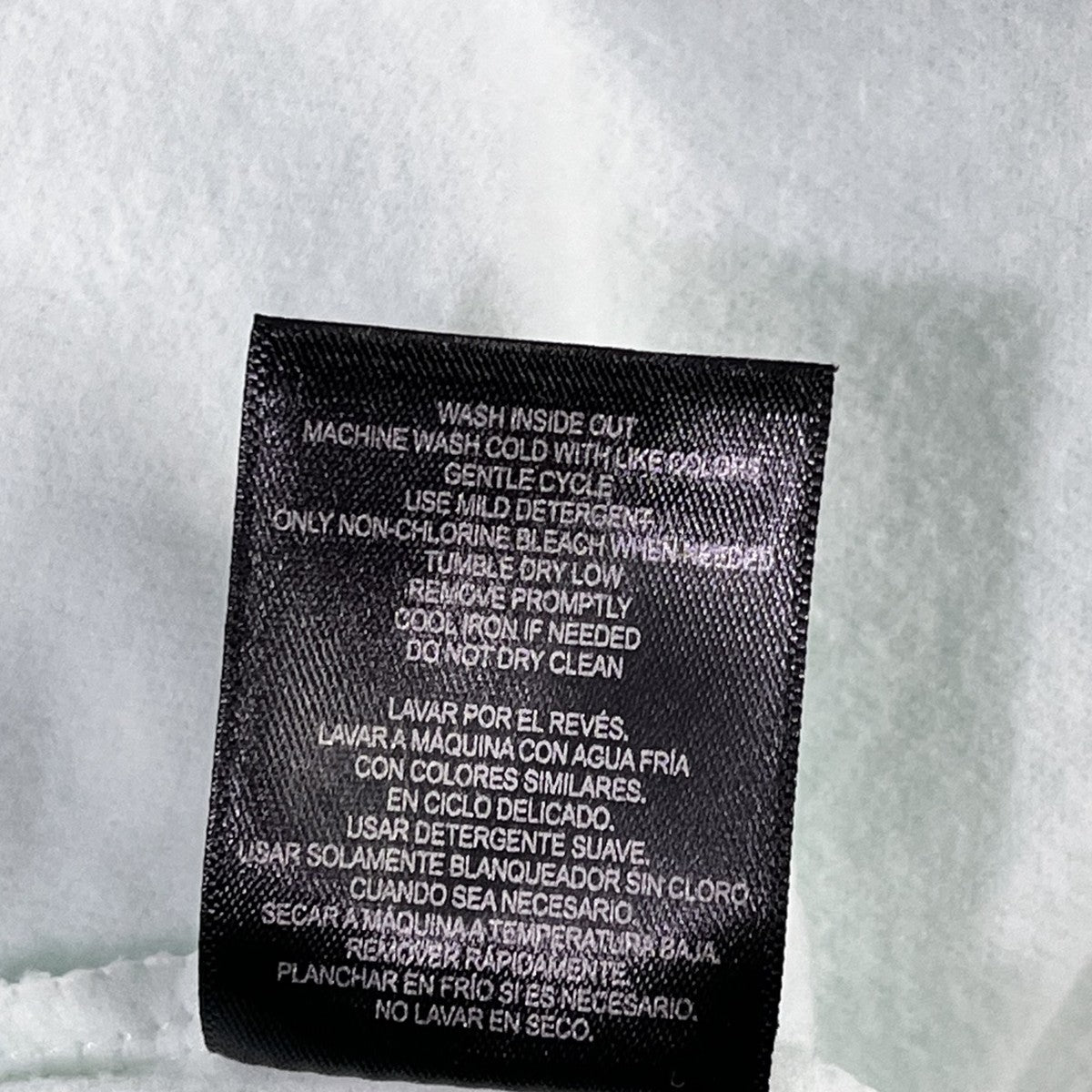 Instrucciones de lavado 32 Degrees Cool, encuadre cuadrado