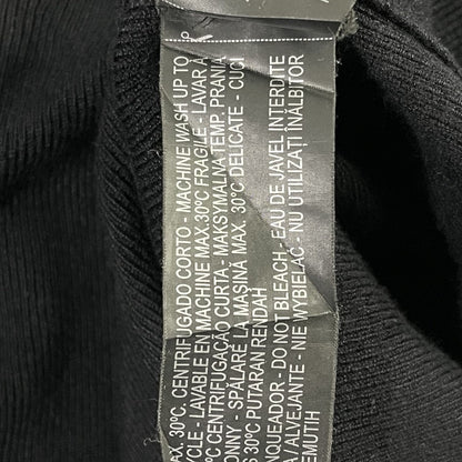 Etiqueta de composición vestido Zara Knit, encuadre cuadrado