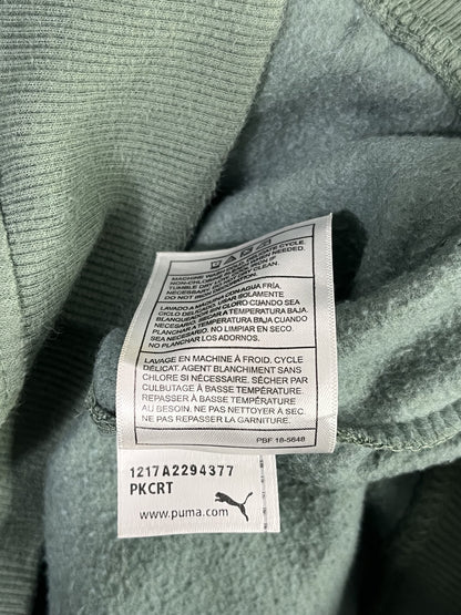 Fotografía real etiqueta instrucciones de lavado del polerón.