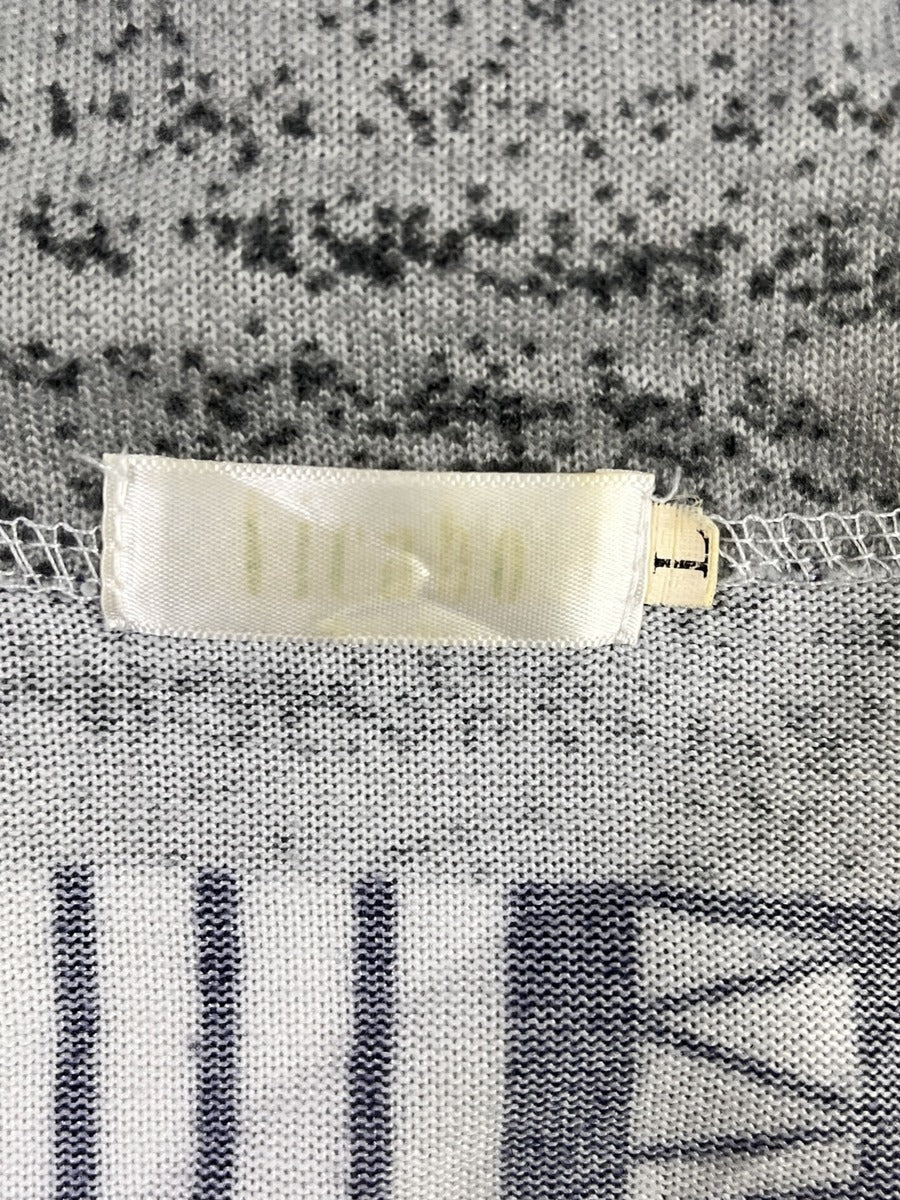 Etiqueta real de talla y marca