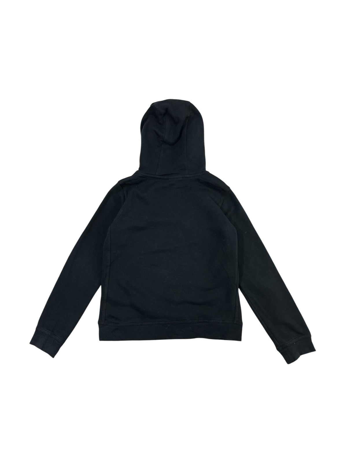 Foto real de la espalda del polerón Nike SURF negro