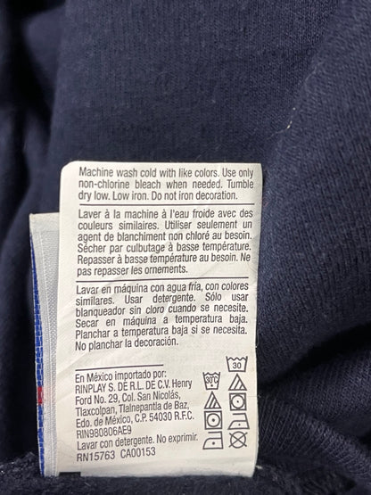 Fotografía original etiqueta instrucciones de cuidado