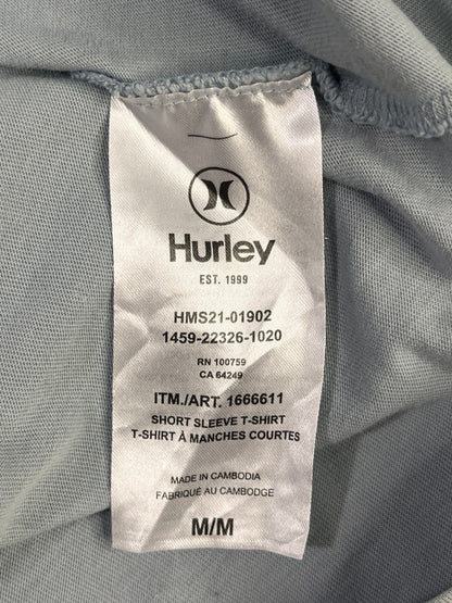 Etiqueta con referencia y talla Hurley