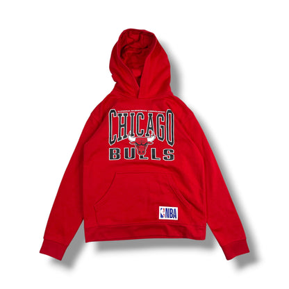 Frente real polerón NBA Chicago Bulls rojo infantil