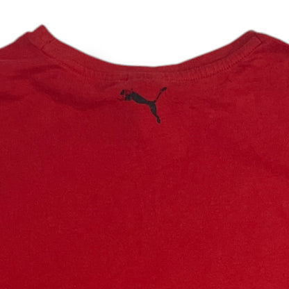 Desgaste del logo Puma de la espalda