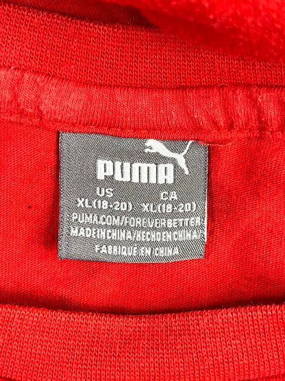 Etiqueta Puma XL juvenil de 18 a 20