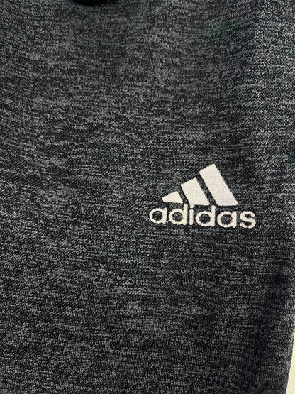 Pantalón de buzo Adidas gris jaspeado Talla L