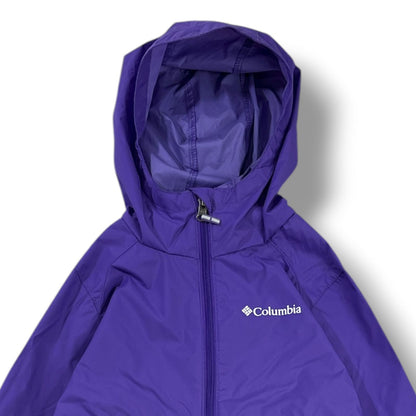 CHAQUETA COLUMBIA NIÑA TALLA S (7/8) MORADA