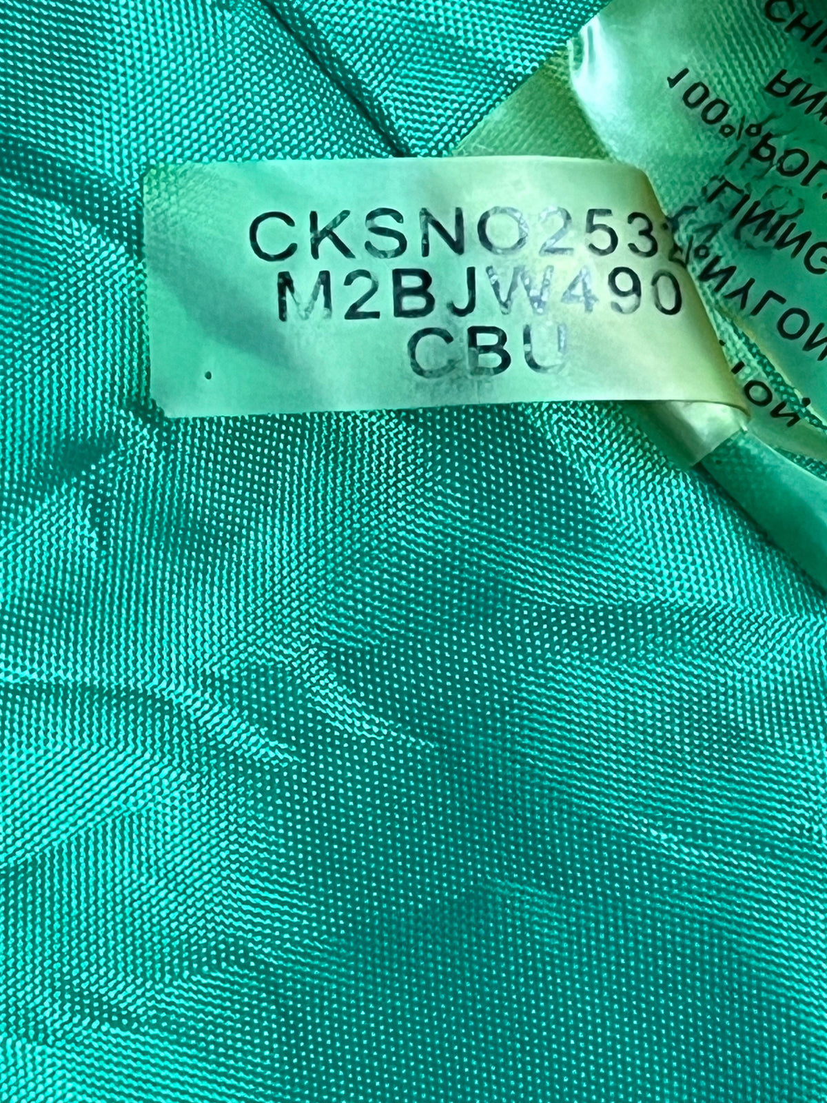 CHAQUETA CALVIN KLEIN MUJER VERDE TALLA APROX. M