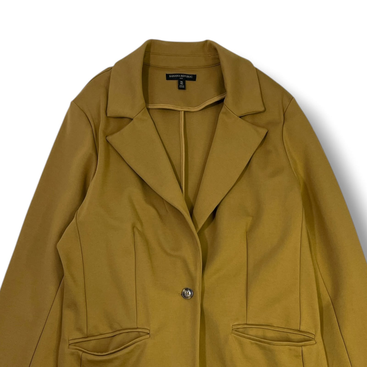 BLAZER BANANA REPUBLIC MUJER XL MOSTAZA