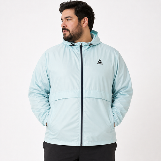 Cortaviento Reebok Original Celeste Talla 3XL