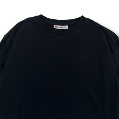 POLERÓN FILA MUJER TALLA L NEGRO
