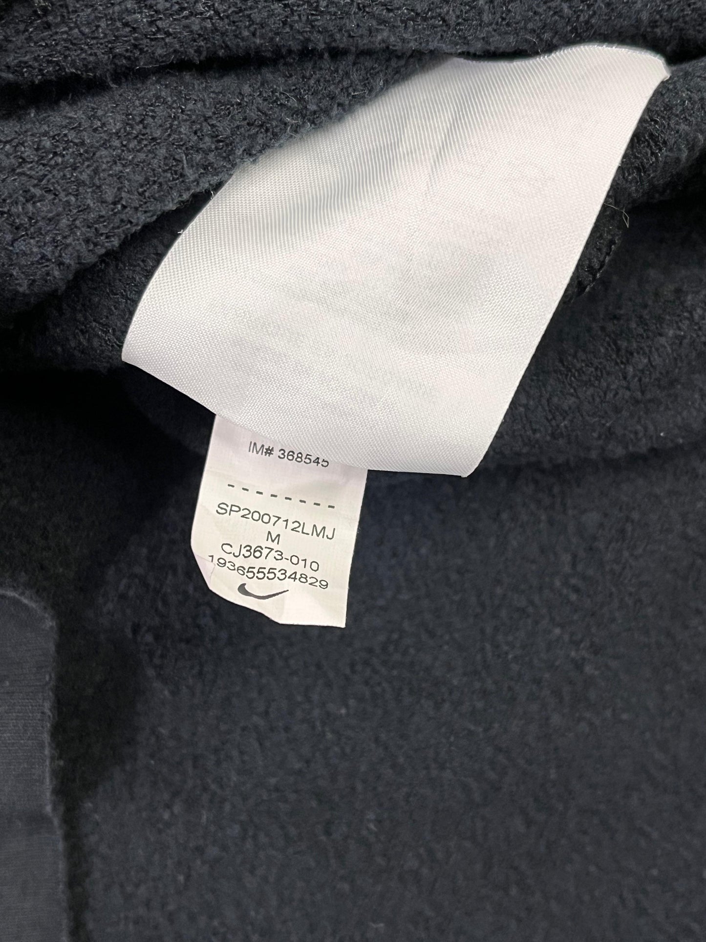 POLERÓN NIKE DRI-FIT MUJER TALLA M NEGRO