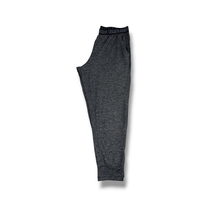 PANTALÓN DEPORTIVO UNDER ARMOUR HOMBRE GRIS JASPEADO TALLA M APROX.