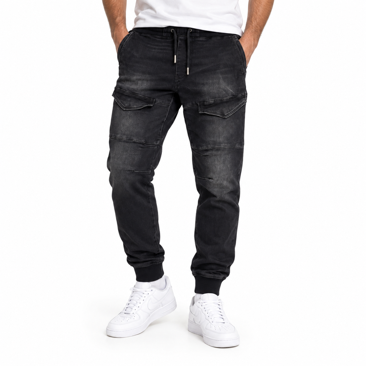 PANTALÓN JOGGER H&M DIVIDED CARGO HOMBRE · TALLA XL