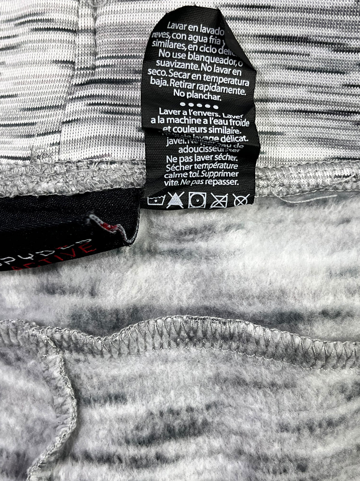 CALZA SPYDER ACTIVE MUJER GRIS · TALLA XL