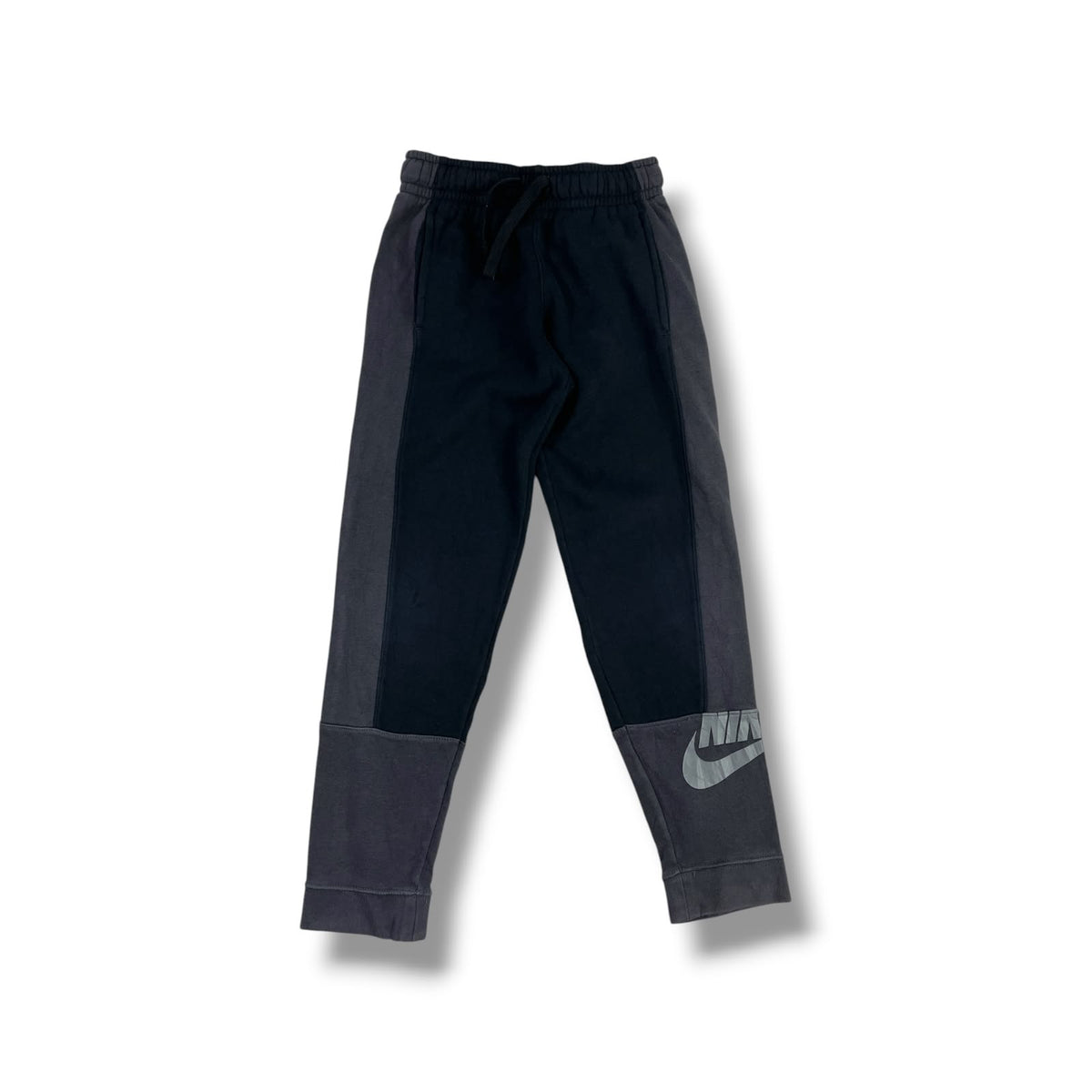 PANTALÓN JOGGER NIKE NIÑO TALLA S NEGRO Y GRIS