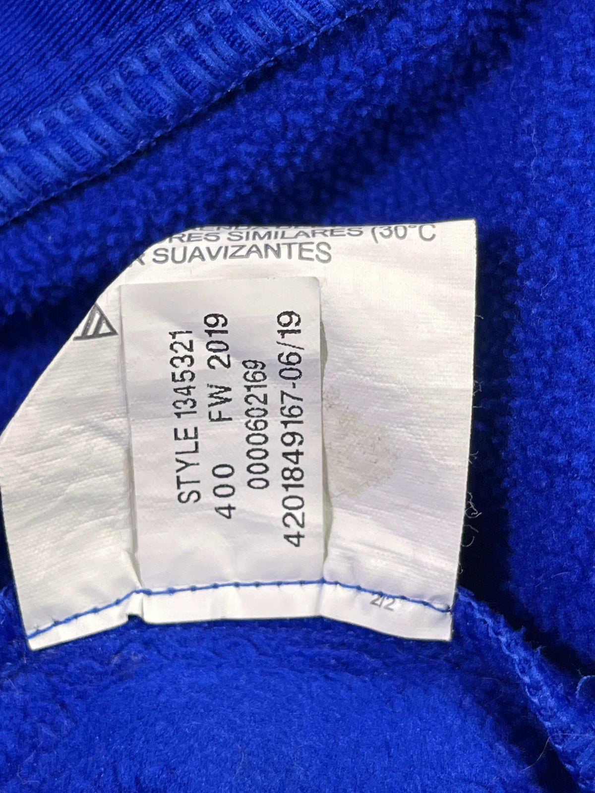 POLERÓN UNDER ARMOUR COLDGEAR HOMBRE TALLA XL AZUL