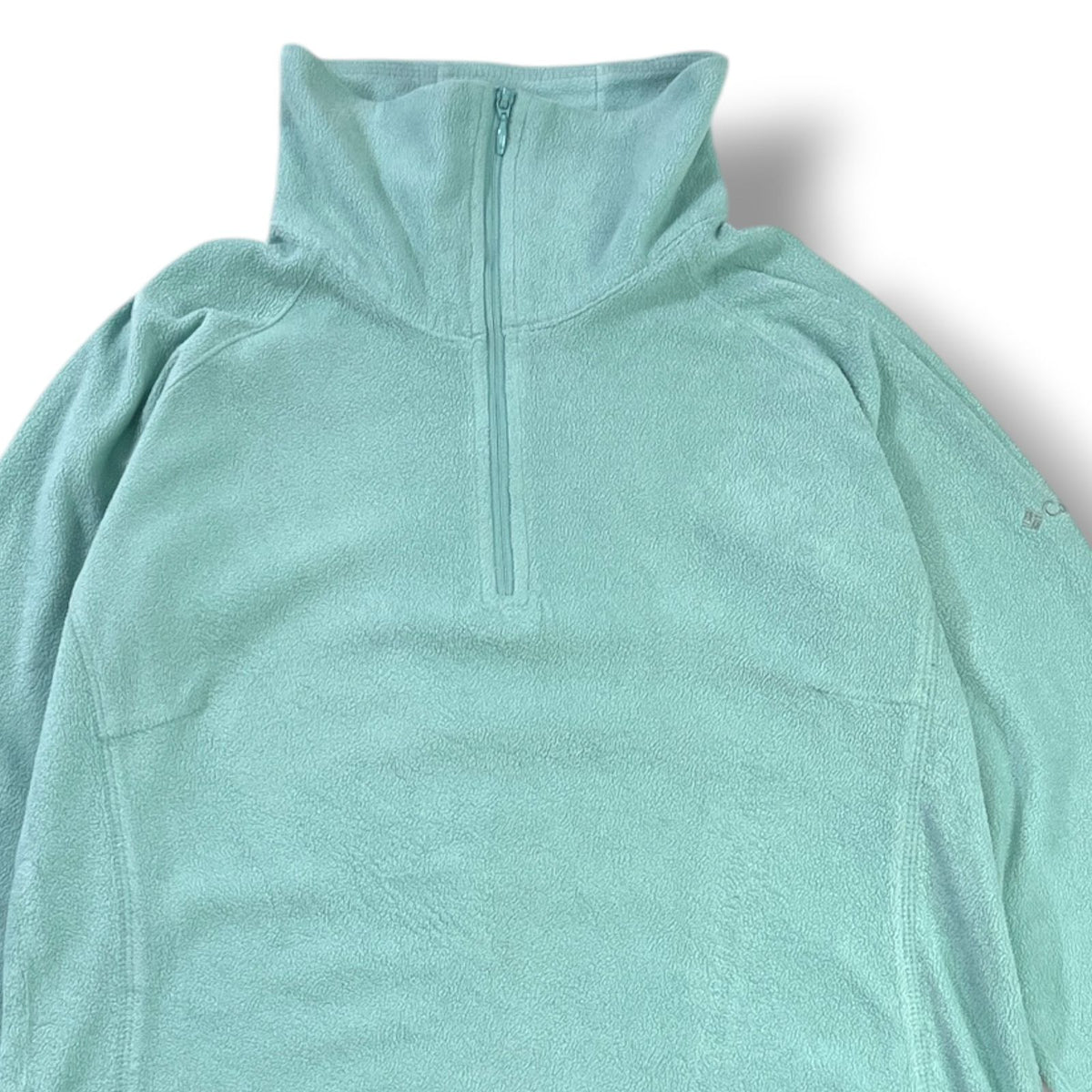 MICROPOLAR COLUMBIA MUJER TALLA L CELESTE TURQUESA