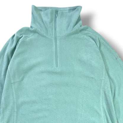 MICROPOLAR COLUMBIA MUJER TALLA L CELESTE TURQUESA