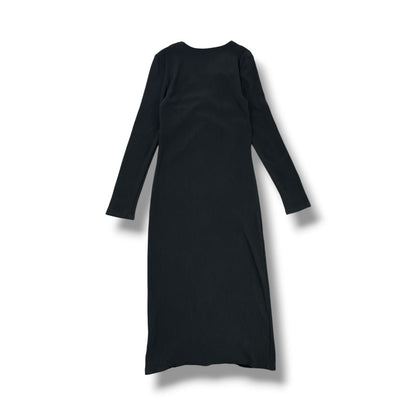VESTIDO ZARA MUJER NEGRO MANGA LARGA · TALLA XL