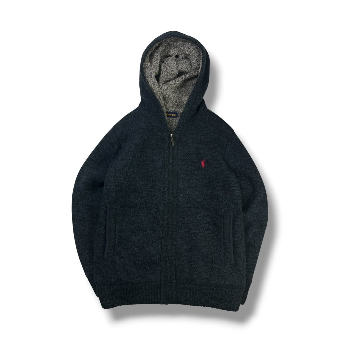 Poleron Tejido Polo Sport con Chiporro Hombre