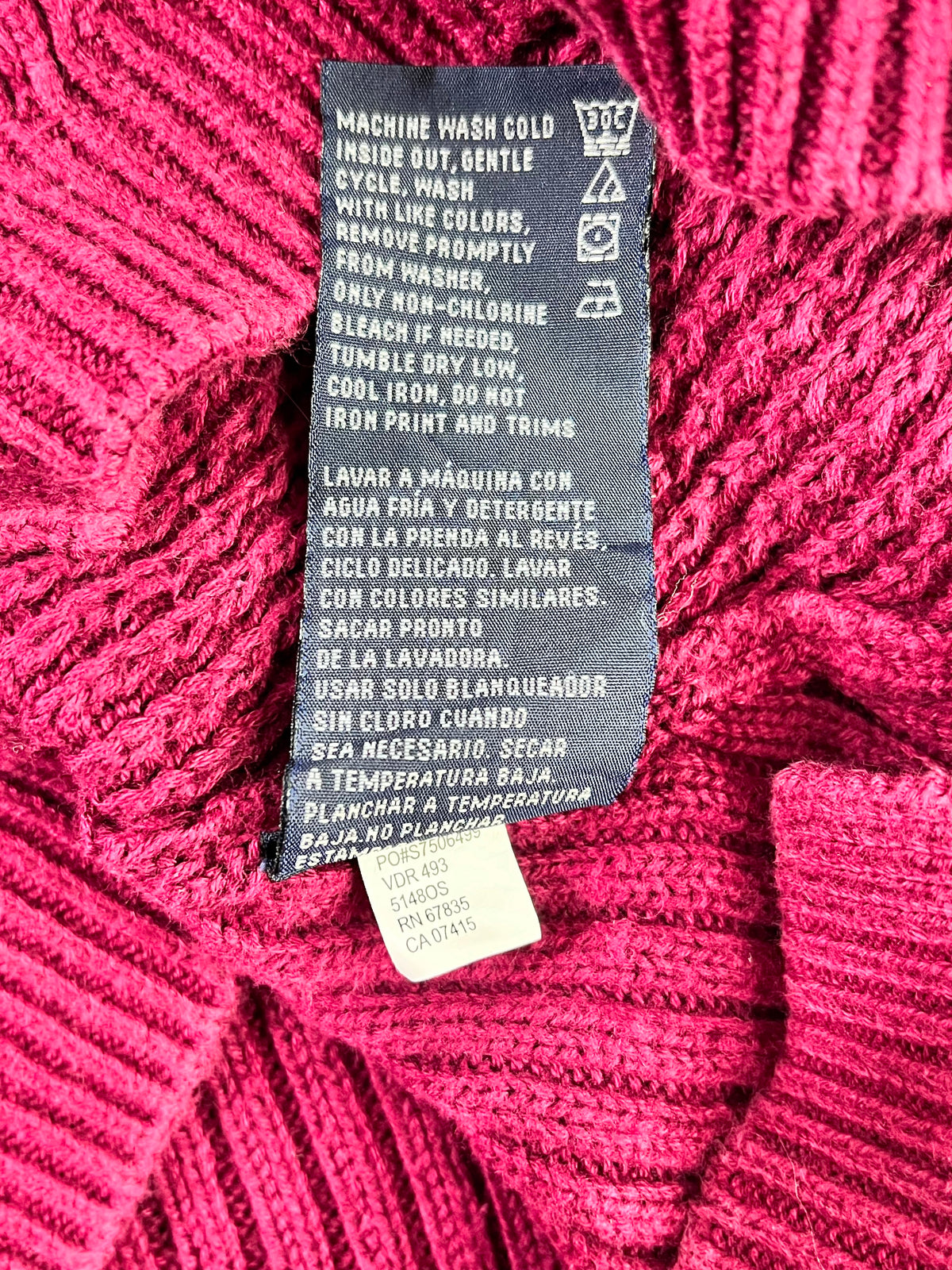 SWEATER NAUTICA MUJER · TALLA S