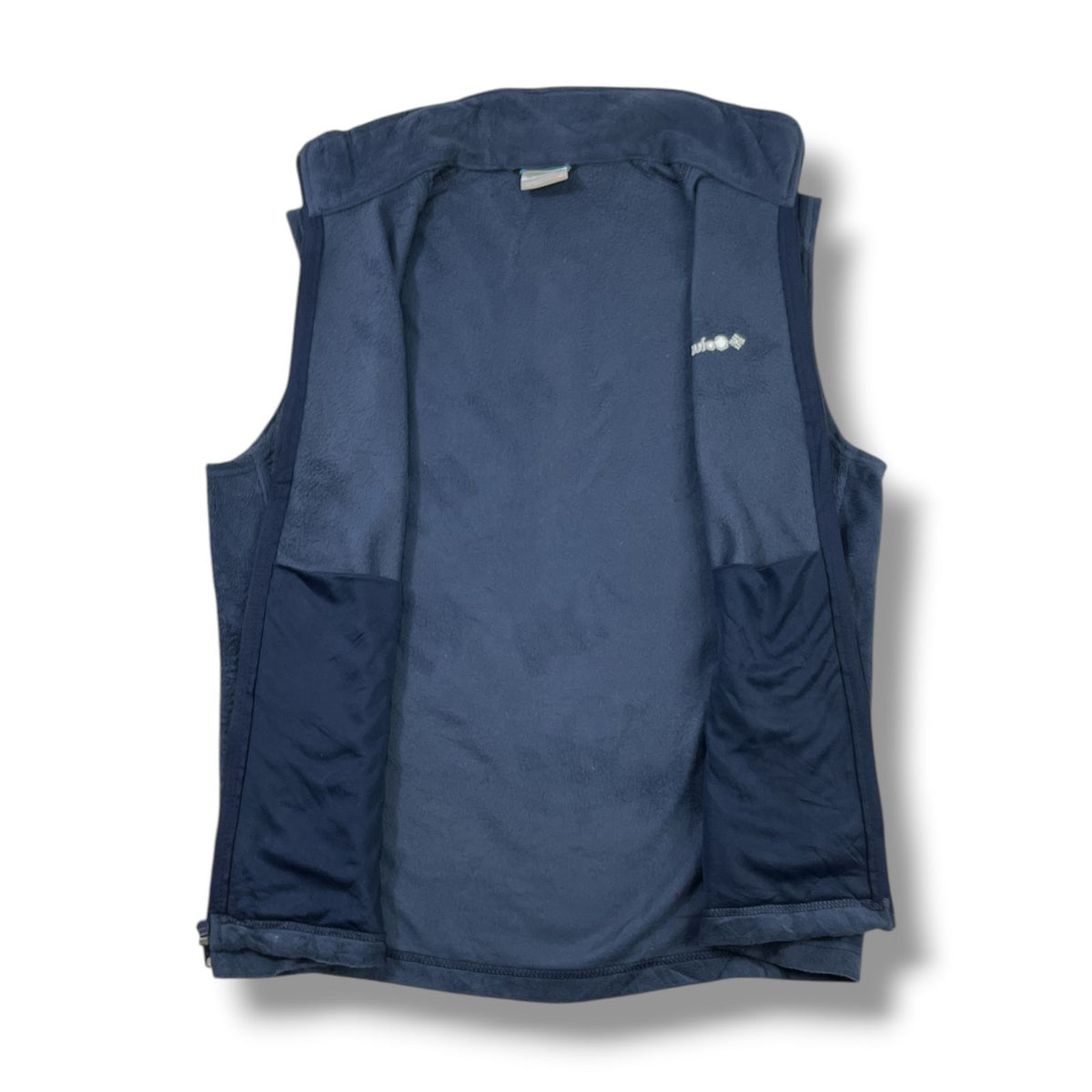 CHALECO POLAR SIN MANGAS COLUMBIA HOMBRE TALLA M AZUL