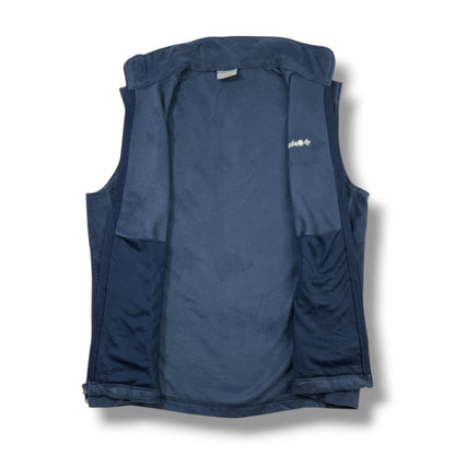 CHALECO POLAR SIN MANGAS COLUMBIA HOMBRE TALLA M AZUL